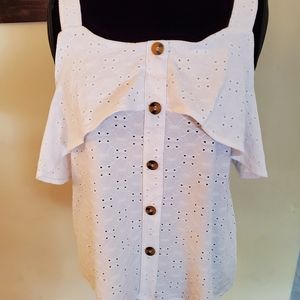 EC Eyelet Tank Top